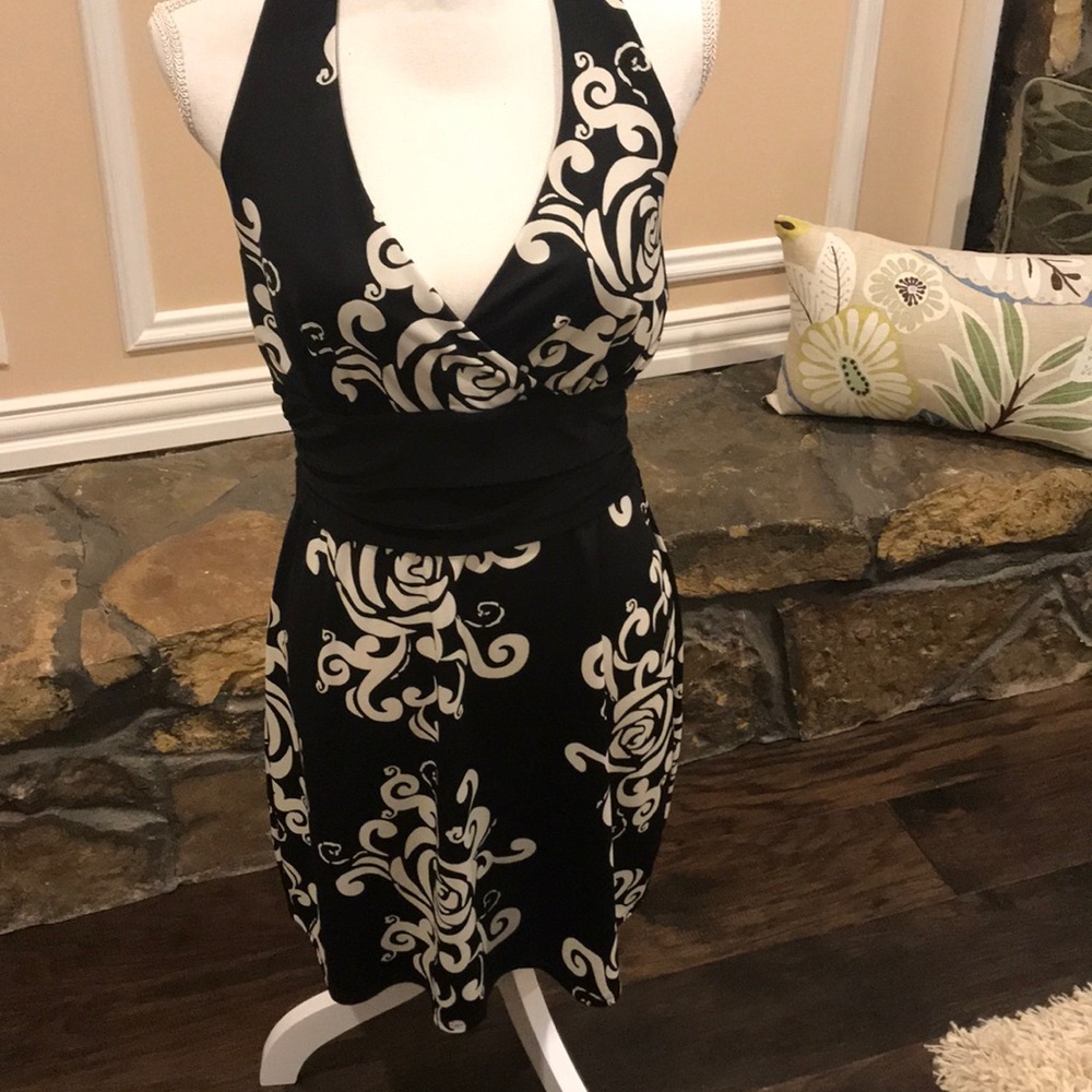 White House Black Market halter dress